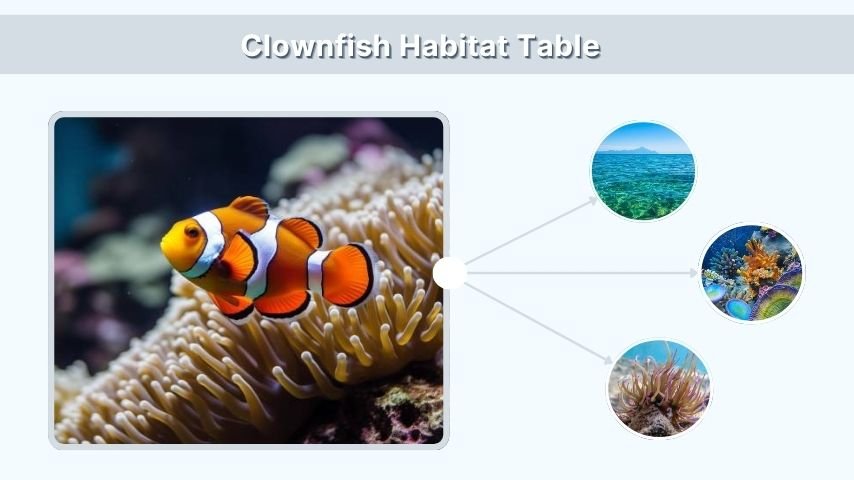 Clownfish Habitat Table