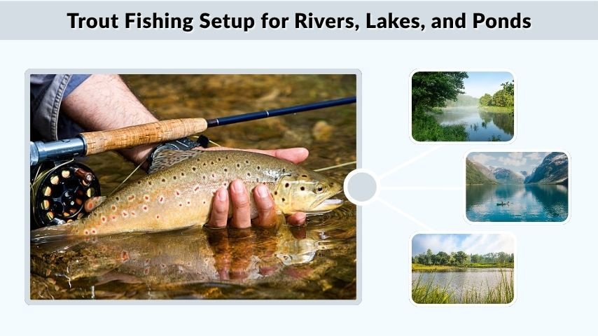 Trout Fishing Setup for Rivers, Lakes, and Ponds