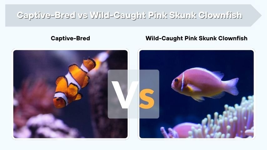 Captive-Bred vs Wild-Caught Pink Skunk Clownfish