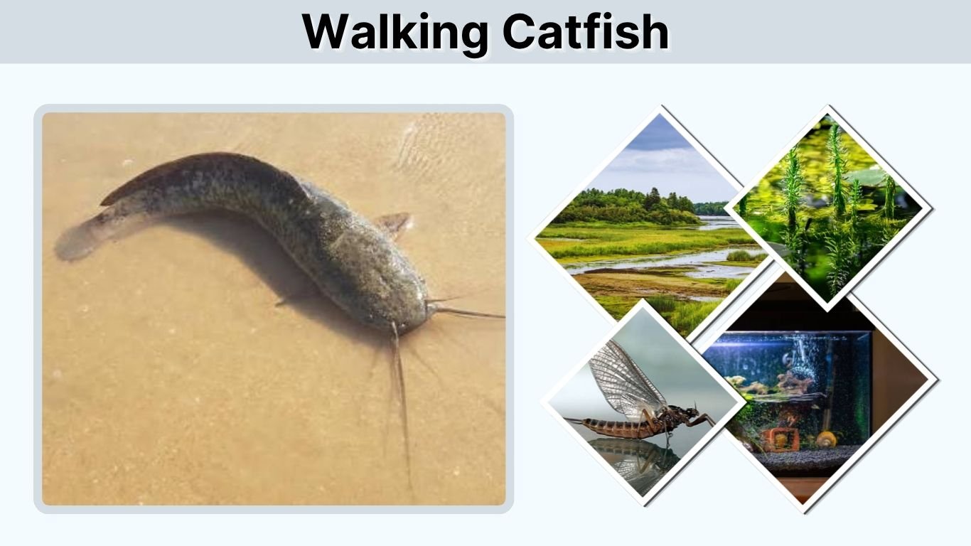 Walking Catfish: Size, Habitat, Diet and Land Movement