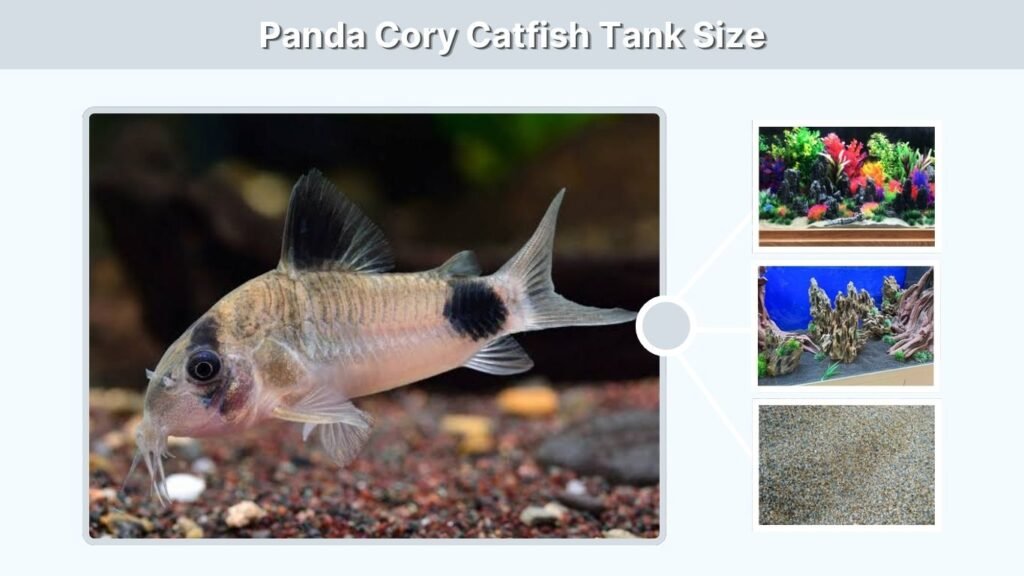 Panda Cory Catfish Tank Size