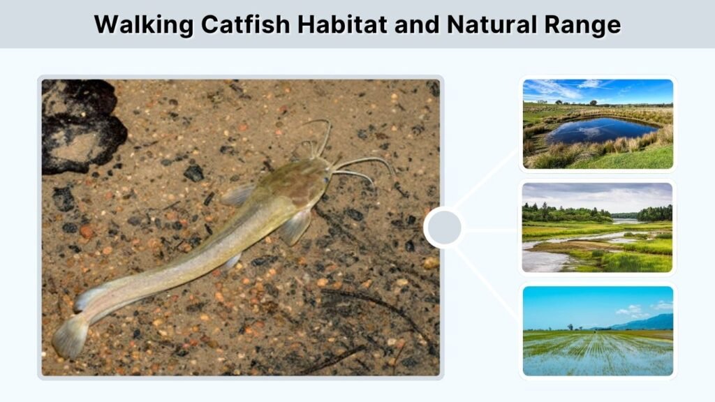 Walking Catfish Habitat and Natural Range