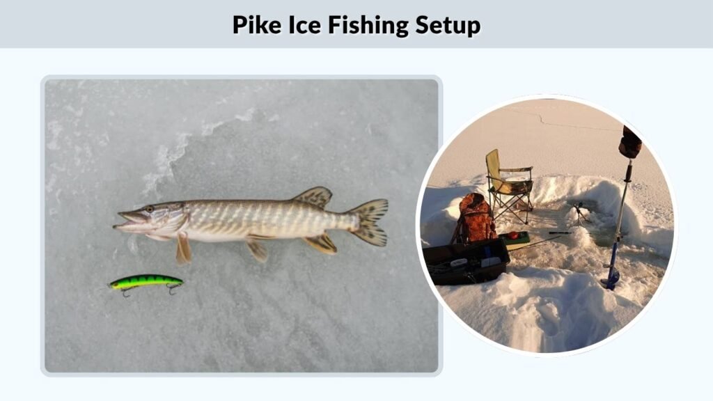 Pike Ice Fishing Setup
