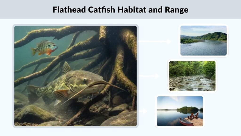 Flathead Catfish Habitat and Range