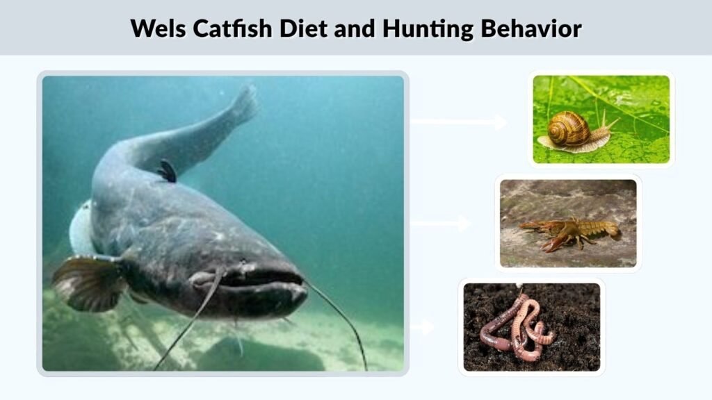 Wels Catfish Diet and Hunting Behavior