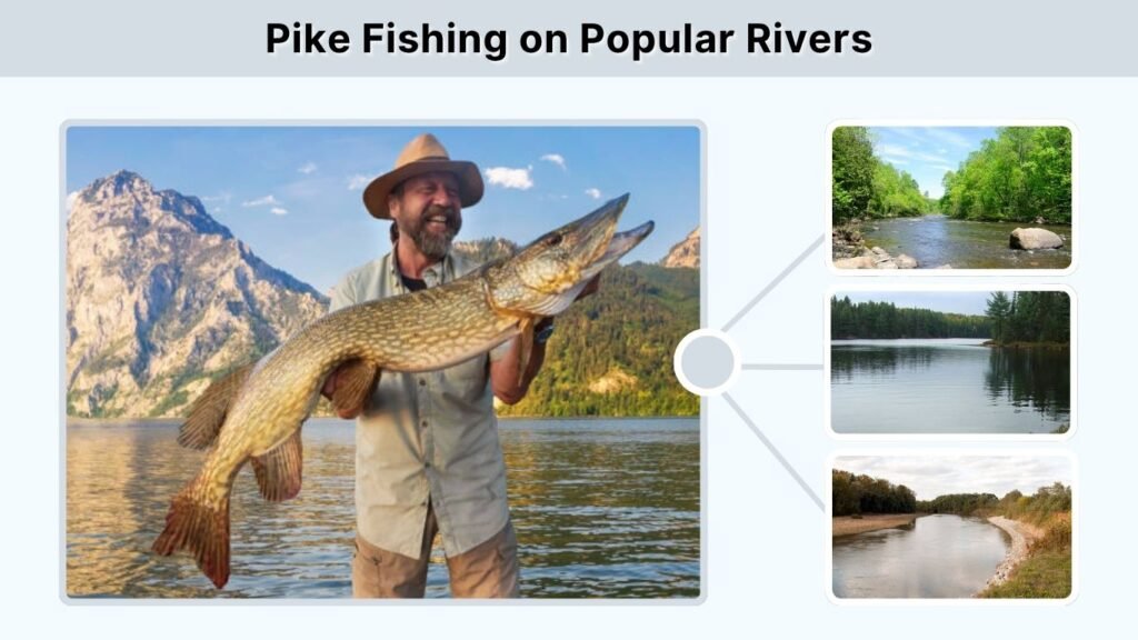 Pike Fishing on Popular Rivers