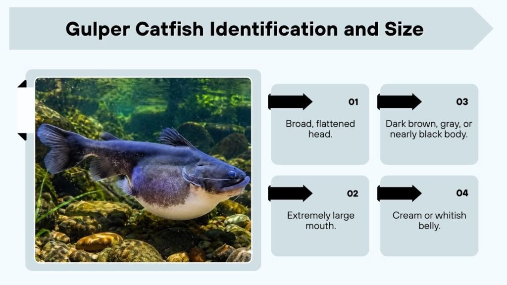 Gulper Catfish Identification and Size