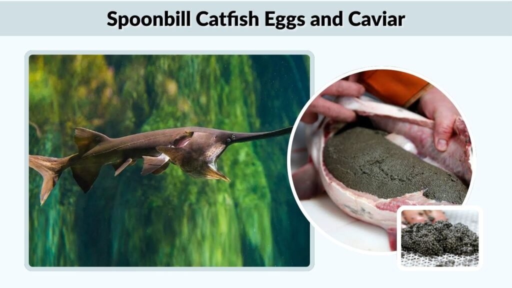 Spoonbill Catfish Eggs and Caviar