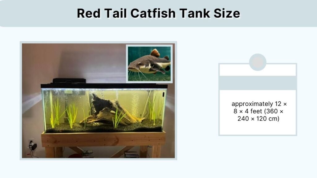 Red Tail Catfish Tank Size