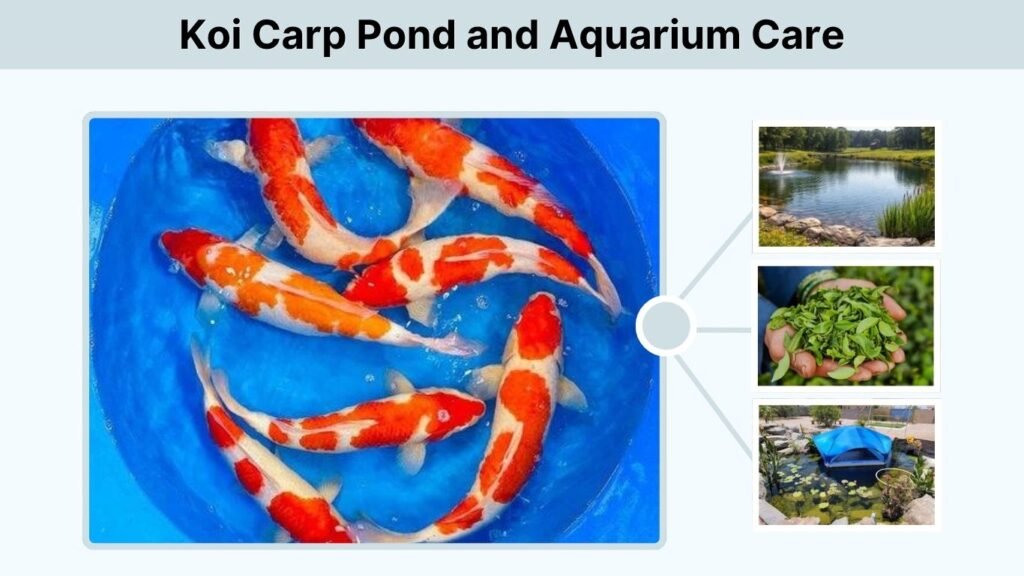 Koi Carp Pond and Aquarium Care