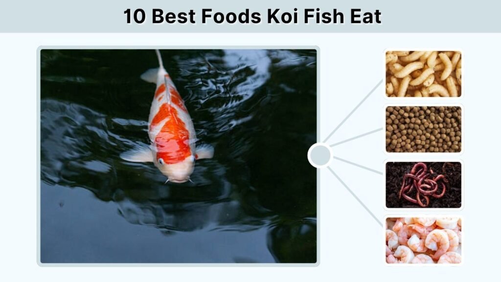 10 Best Foods Koi Fish Eat