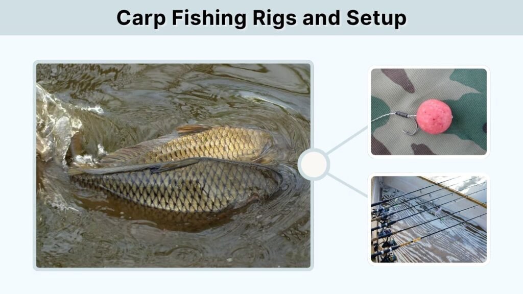 Carp Fishing Rigs and Setup