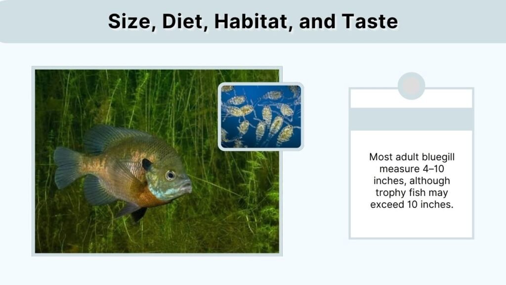 Size, Diet, Habitat, and Taste