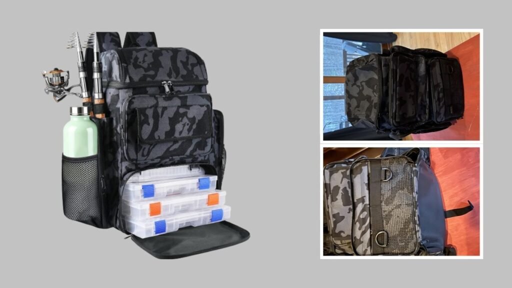 10. YOLIBON 45L Fishing Tackle Backpack