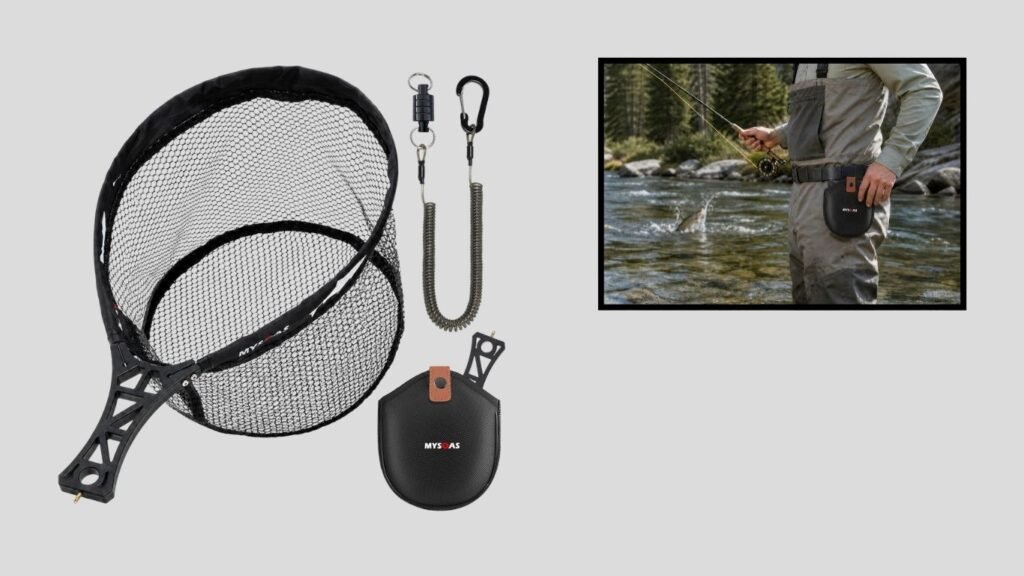 MYSOAS Foldable Fishing Landing Net