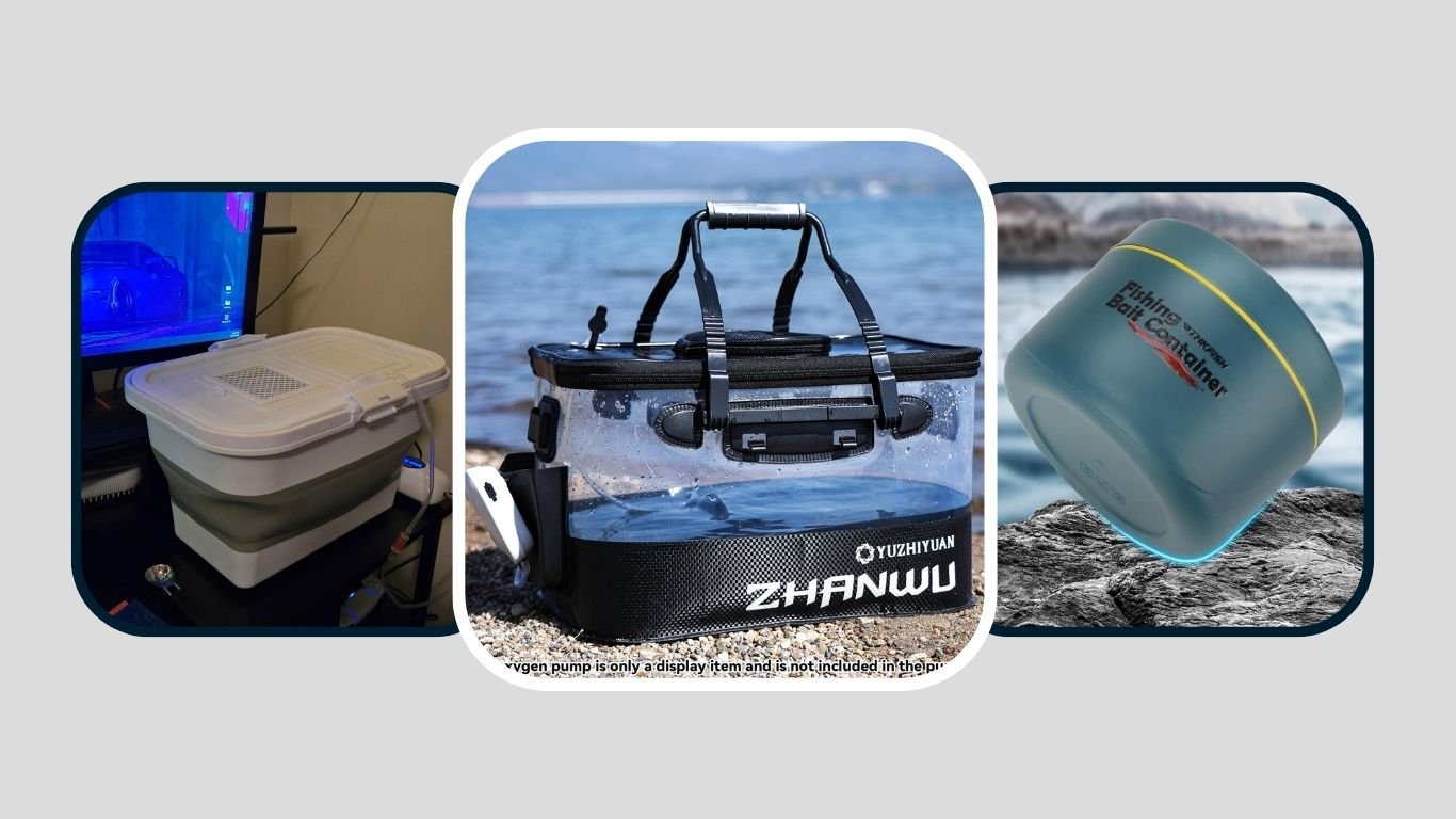 7 Best Live Bait Containers for Fresh and Active Bait