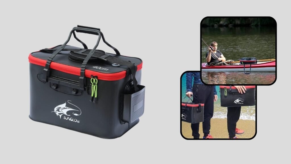 Grneric 10-Gallon Multi-Functional Live Bait Container