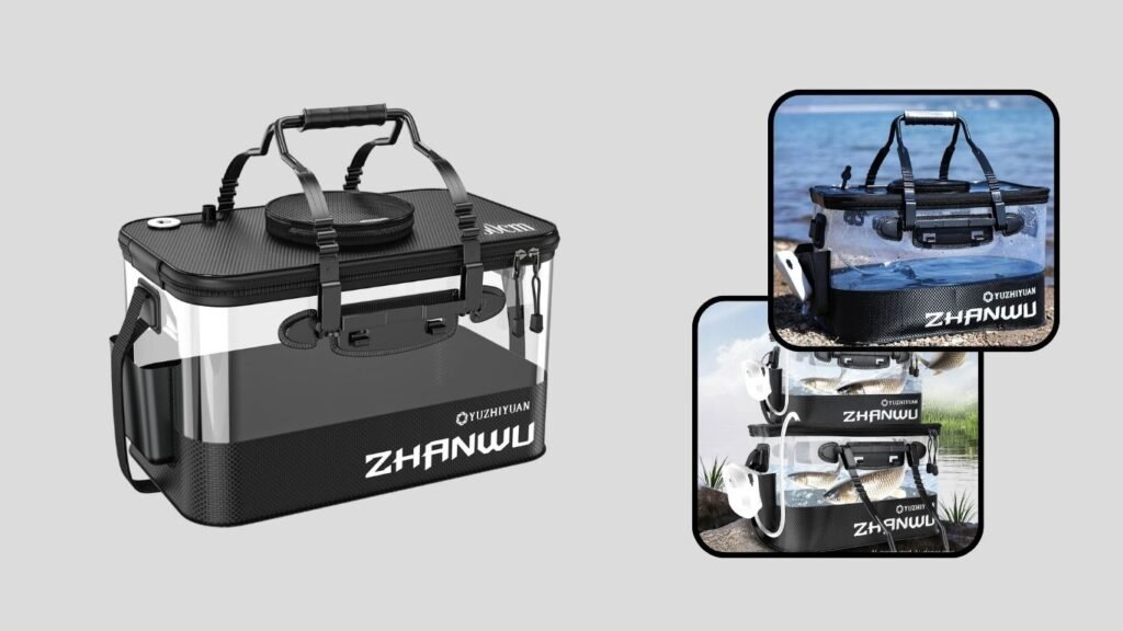 Breathable Multi-Functional Live Bait Container