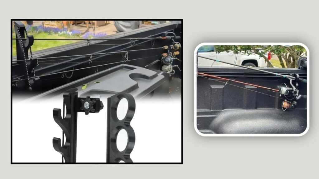 Ignalu 3-Rod Truck Fishing Holder – Best for T-Slot Rails
