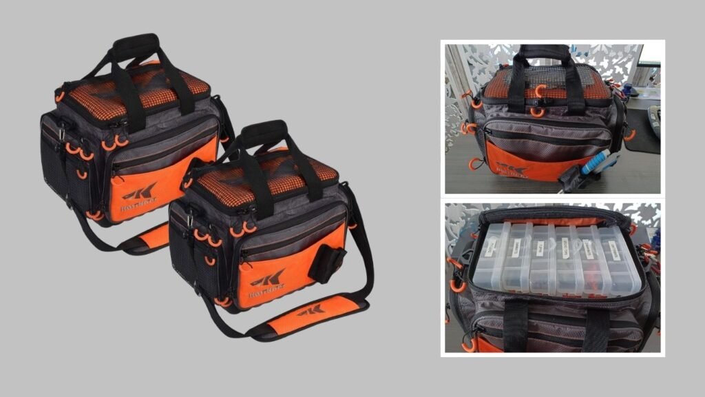 2. KastKing Hoss Fishing Tackle Bag – Medium