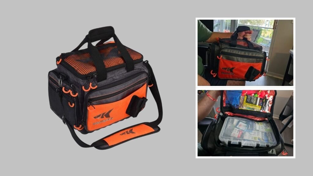 2. KastKing Hoss Fishing Tackle Bag — Medium