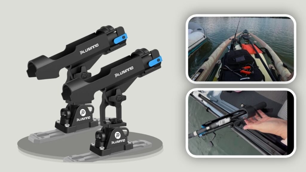 PLUSINNO Fishing Rod Holder with Protective Design