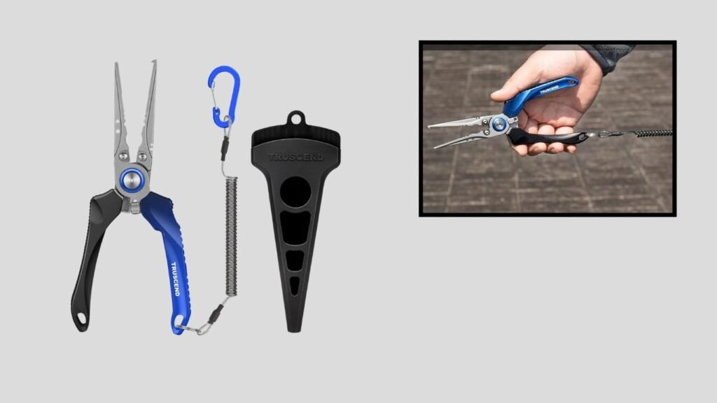 TRUSCEND Lockable Ergonomic Fishing Pliers