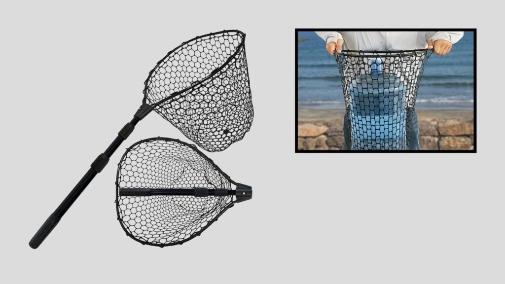 SEASPRO Telescoping Fishing Net with Aluminum Handle