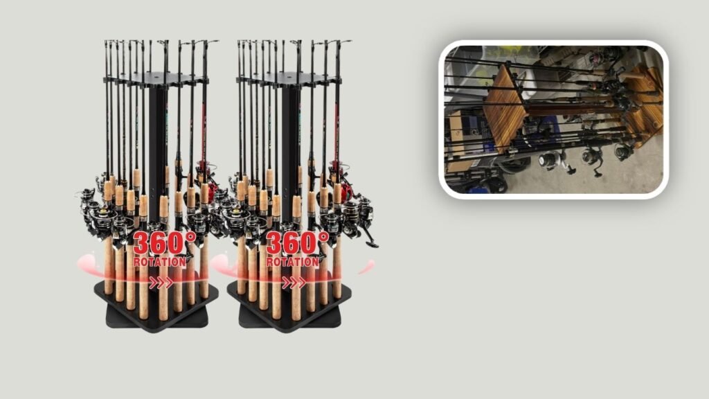Rush Creek Creations 16-Rod Fishing Pole Holder