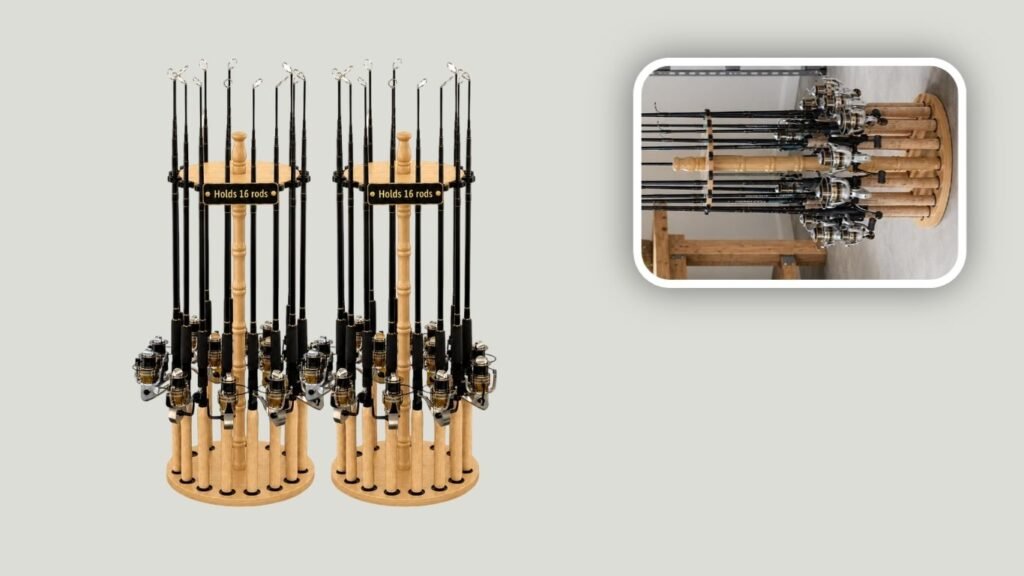PLUSINNO Vertical Fishing Rod Holder