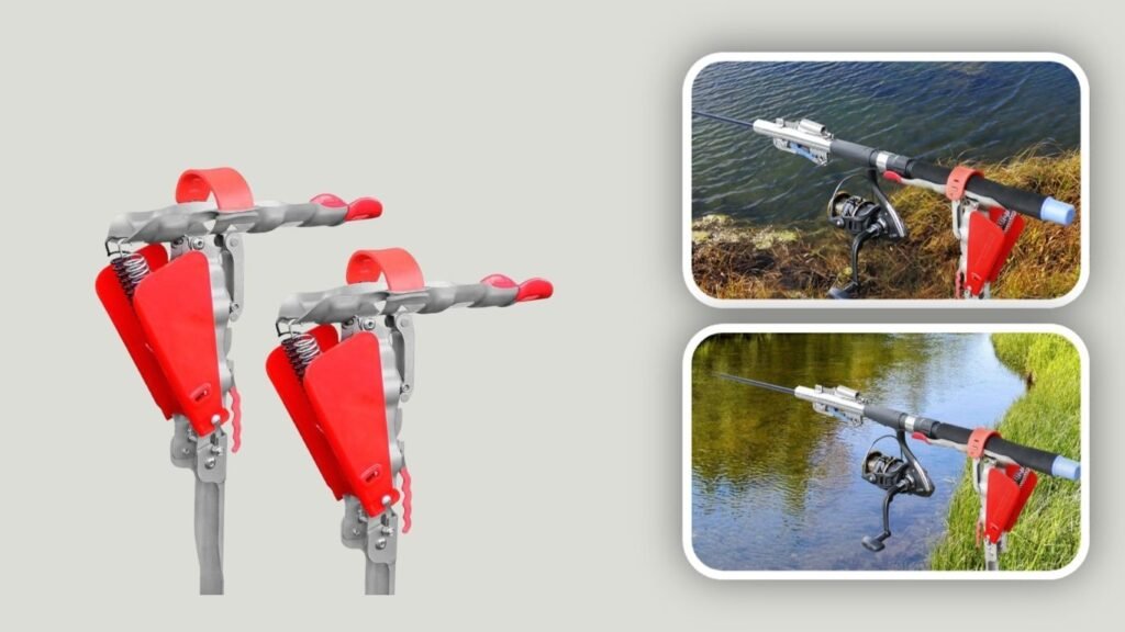 Automatic Fishing Rod Holder with Adjustable Sensitivity