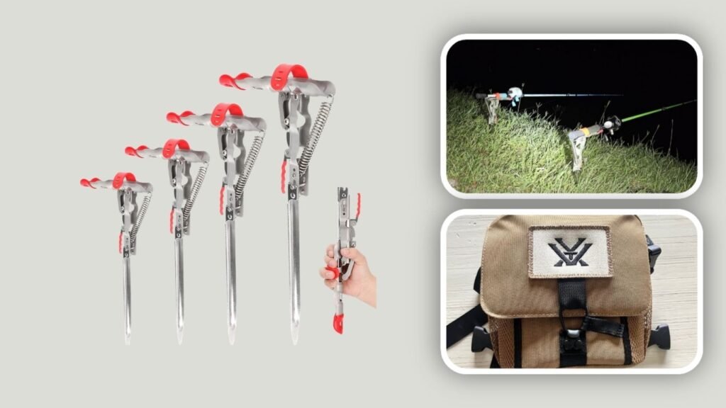 Automatic Stainless Steel Fishing Rod Holder Bracket