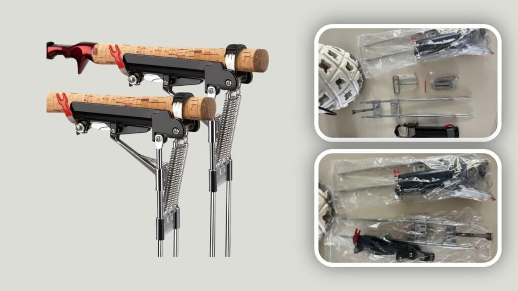 QualyQualy Automatic Fishing Rod Holder 2-Pack