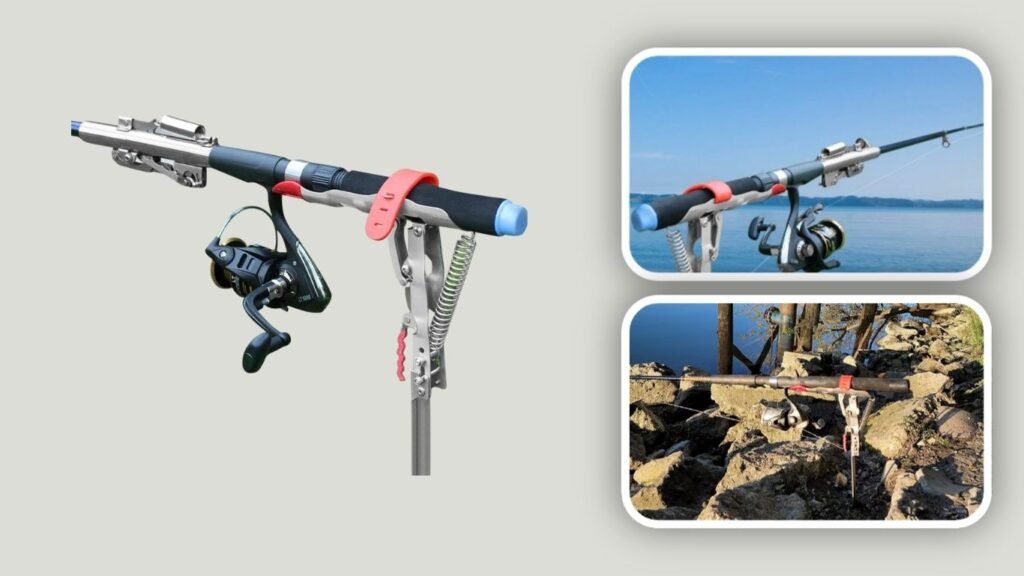 LBW Automatic Fishing Rod Holder with Adjustable Sensitivity