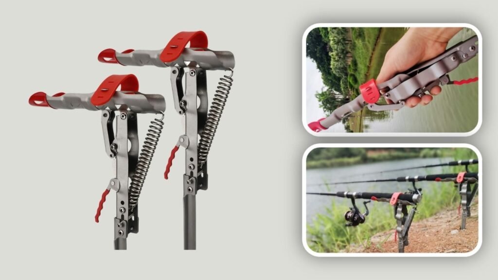  HighFree Automatic Stainless Steel Fishing Rod Holder