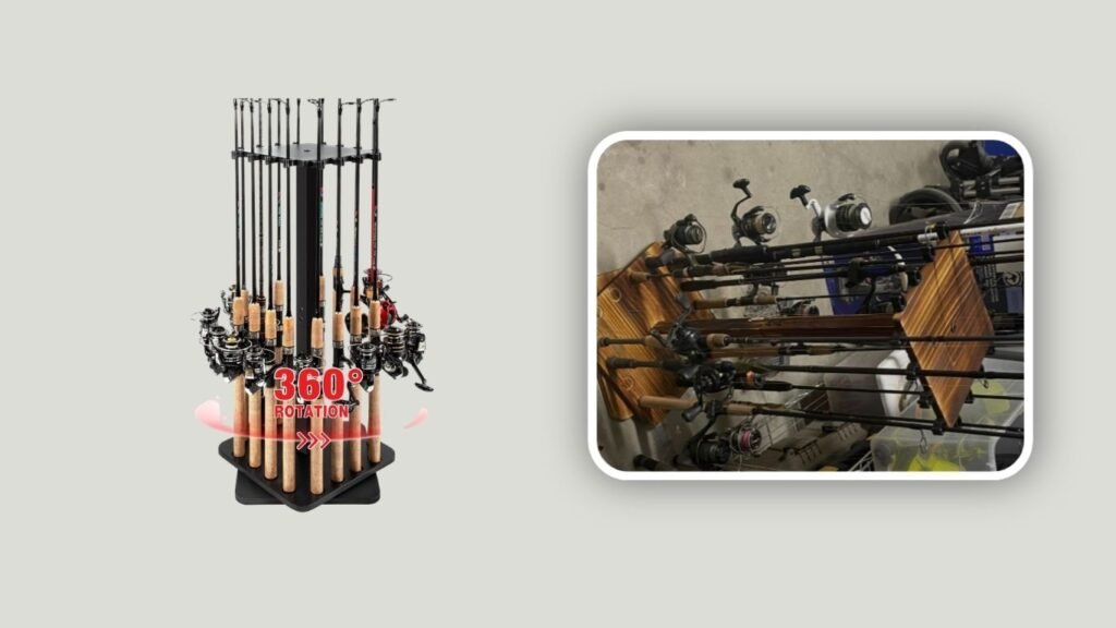  SOYEEZE Vertical Fishing Rod Holder