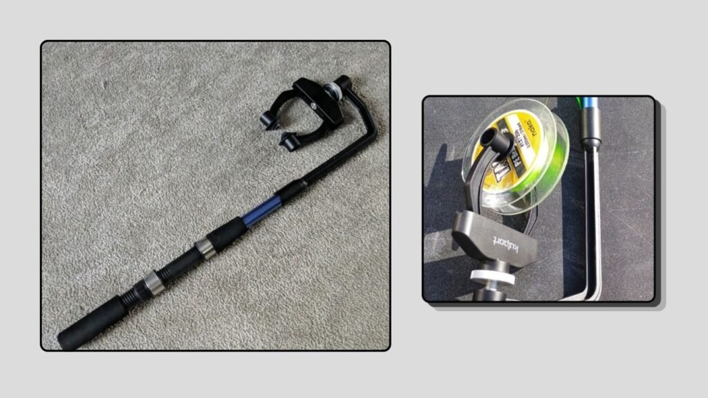 Adjustable Portable Fishing Line Spooler for Spinning & Trolling Reels