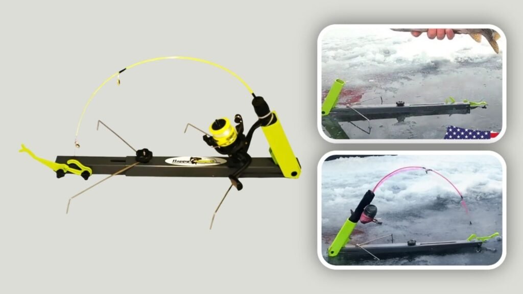  Happy Hooker Automatic Ice Fishing Rod Holder