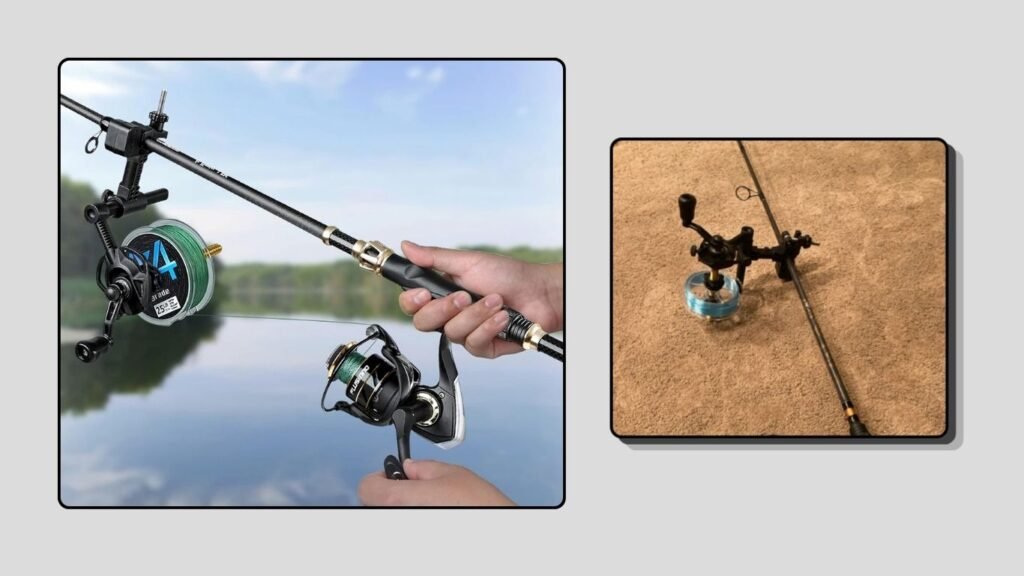 PLUSINNO Fishing Line Spooler with Unwinding Function