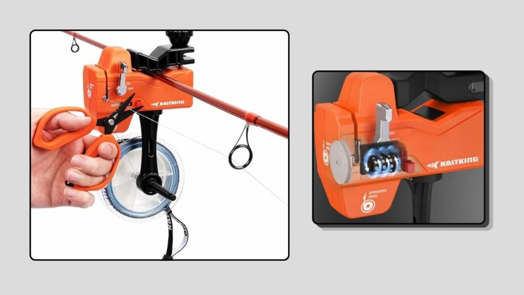 KastKing Fishing Line Spooler with Braid Scissors