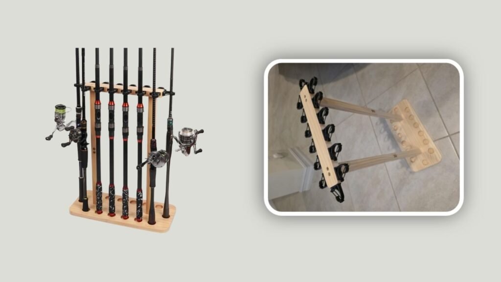 Jorazor 16-Rod Fishing Rod Holder