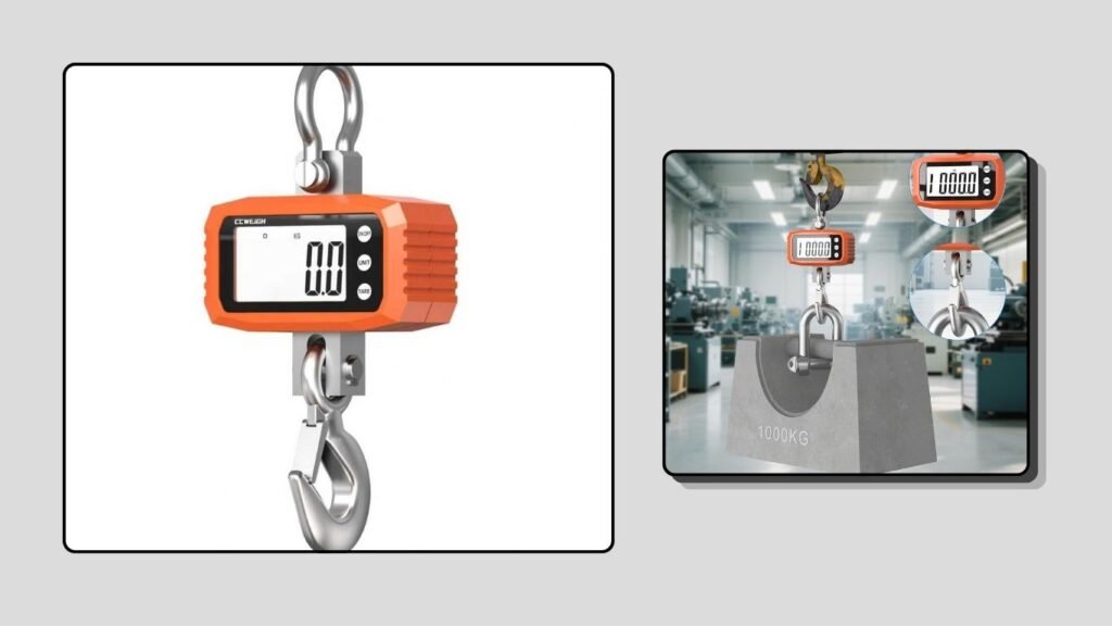 CCWEIGH 1000kg Digital Crane Hanging Scale