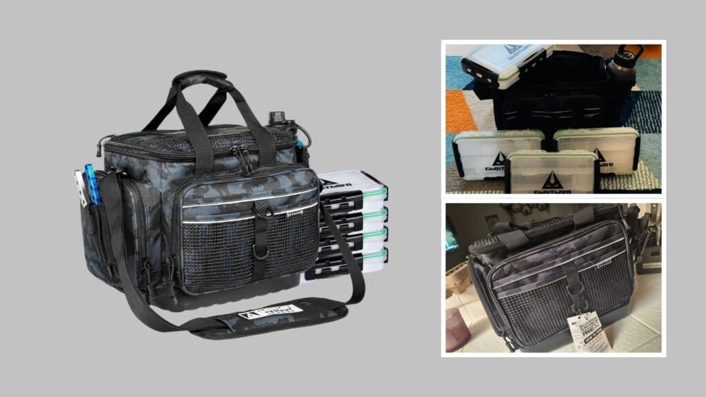 5. Ghosthorn Fishing Tackle Bag and Box Set