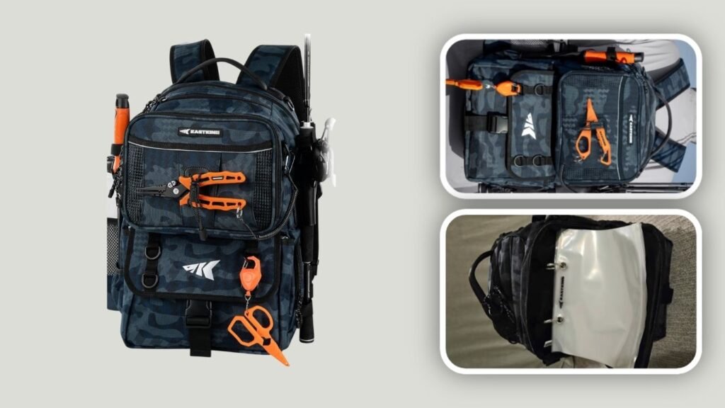 KastKing BaitSpace Water-Resistant Fishing Backpack
