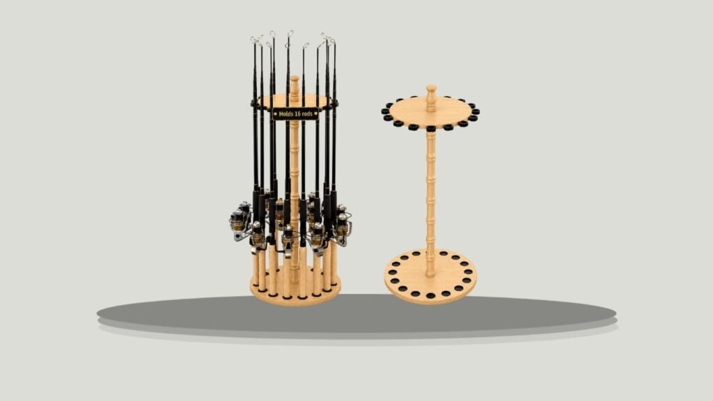  Rush Creek Creations Fishing Rod Storage System