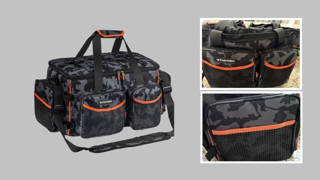 7. THKFISH Large Fishing Tackle Bag