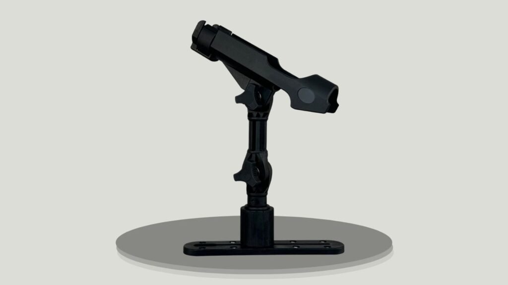 Universal T-Shaped Mounted Fishing Rod Holder with Extender