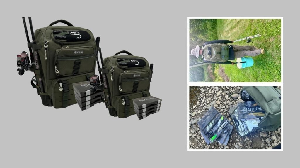 8. Baitium 40L Fishing Tackle Backpack