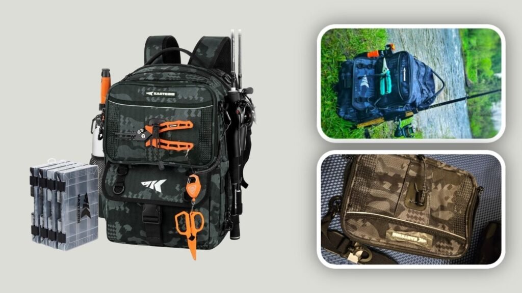 KastKing BaitSpace Fishing Backpack with Removable Storage