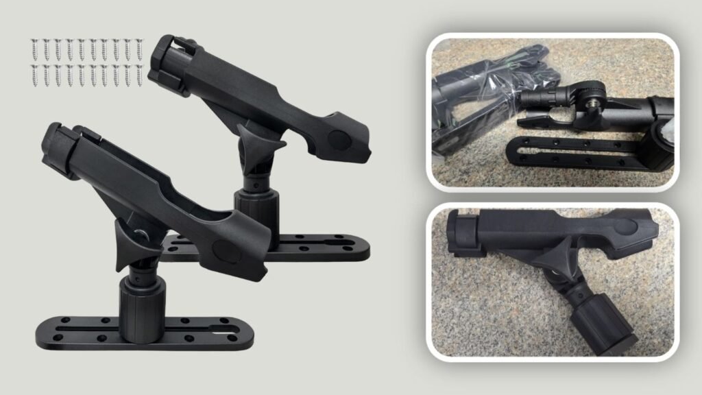 LBW Universal T-Shaped Mounted Fishing Rod Holder